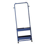 Maxbell Clothing Rack with Wheels Clothes Drying Rack for Bedroom Laundry Room Blue