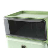 Maxbell Wall Mounted Toilet Paper Storage Waterproof with Shelf for Cafe Hotel Decor Green