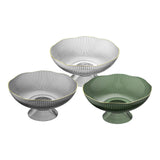 Maxbell Snacks Fruit Basket Bowl Fruit Bowl for Countertop Breads Snacks Ornaments Gray