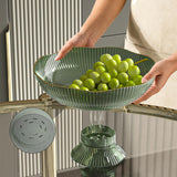 Maxbell Snacks Fruit Basket Bowl Fruit Bowl for Countertop Breads Snacks Ornaments Green
