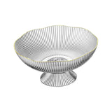 Maxbell Snacks Fruit Basket Bowl Fruit Bowl for Countertop Breads Snacks Ornaments White