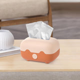 Maxbell Cartoon Tissue Box Holder Tissue Case Tissue Paper Holder for Table Office