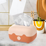 Maxbell Cartoon Tissue Box Holder Tissue Case Tissue Paper Holder for Table Office