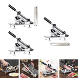 Maxbell Meat Slicer Gadget Beef Mutton Lamb Roll cheese for Kitchen Hot Pot 430 With Spare Blade