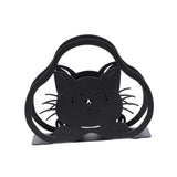 Maxbell Iron Napkin Holder Tabletop dining Decoration for kitchen cafe Cat