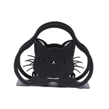 Maxbell Iron Napkin Holder Tabletop dining Decoration for kitchen cafe Cat