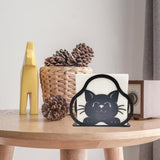 Maxbell Iron Napkin Holder Tabletop dining Decoration for kitchen cafe Cat