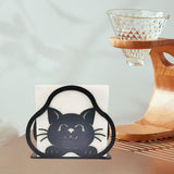 Maxbell Iron Napkin Holder Tabletop dining Decoration for kitchen cafe Cat