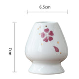 Maxbell Ceramic Whisk Holder for Traditional Japanese Tea Ceremony Starter Accessory Style B