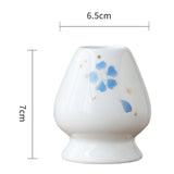 Maxbell Ceramic Whisk Holder for Traditional Japanese Tea Ceremony Starter Accessory Style C