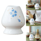 Maxbell Ceramic Whisk Holder for Traditional Japanese Tea Ceremony Starter Accessory Style C