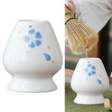 Maxbell Ceramic Whisk Holder for Traditional Japanese Tea Ceremony Starter Accessory Style C