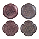 Maxbell Rustic Tea Coaster Traditional Place Mat Decoration Drinks Cup Tray Brass Hexagon Copper