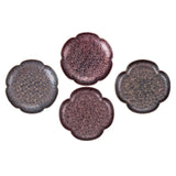 Maxbell Rustic Tea Coaster Traditional Place Mat Decoration Drinks Cup Tray Brass Hexagon Copper