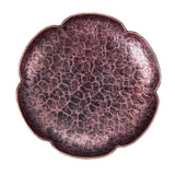 Maxbell Rustic Tea Coaster Traditional Place Mat Decoration Drinks Cup Tray Brass Hexagon Copper