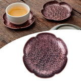 Maxbell Rustic Tea Coaster Traditional Place Mat Decoration Drinks Cup Tray Brass Hexagon Copper