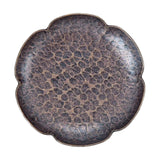 Maxbell Rustic Tea Coaster Traditional Place Mat Decoration Drinks Cup Tray Brass Hexagon Bronze