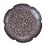 Maxbell Rustic Tea Coaster Traditional Place Mat Decoration Drinks Cup Tray Brass Hexagon Bronze