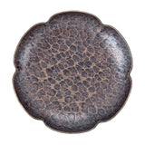 Maxbell Rustic Tea Coaster Traditional Place Mat Decoration Drinks Cup Tray Brass Hexagon Bronze