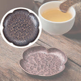 Maxbell Rustic Tea Coaster Traditional Place Mat Decoration Drinks Cup Tray Brass Hexagon Bronze