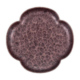 Maxbell Rustic Tea Coaster Traditional Place Mat Decoration Drinks Cup Tray Brass Four Sides Copper