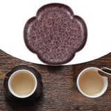 Maxbell Rustic Tea Coaster Traditional Place Mat Decoration Drinks Cup Tray Brass Four Sides Copper