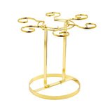 Maxbell 1 Pack Cup Drying Rack 6 Hook Glasses Holder Stainless Steel for Home Bar