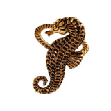 Maxbell Napkin Rings Adornment Sea Animal Delicate for Thanksgiving Favors Decor Hippocampus