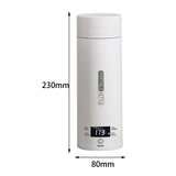 Maxbell Electric Tea Kettle Portable Fast Heating Temps Control for Travel Camping with Screw Lid