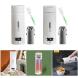 Maxbell Electric Tea Kettle Portable Fast Heating Temps Control for Travel Camping with Screw Lid