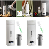 Maxbell Electric Tea Kettle Portable Fast Heating Temps Control for Travel Camping with Screw Lid