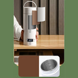Maxbell Electric Tea Kettle Portable Fast Heating Temps Control for Travel Camping with Screw Lid