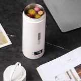 Maxbell Electric Tea Kettle Portable Fast Heating Temps Control for Travel Camping with Screw Lid