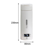 Maxbell Electric Tea Kettle Portable Fast Heating Temps Control for Travel Camping with Buckle Lid