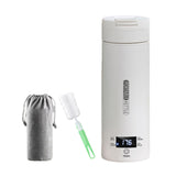 Maxbell Electric Tea Kettle Portable Fast Heating Temps Control for Travel Camping with Buckle Lid