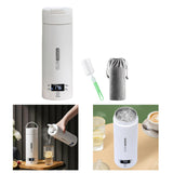 Maxbell Electric Tea Kettle Portable Fast Heating Temps Control for Travel Camping with Buckle Lid