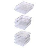 Maxbell egg Box Stackable Slide Design Automatic Rolling for Refrigerator 1 Layer