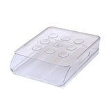 Maxbell egg Box Stackable Slide Design Automatic Rolling for Refrigerator 1 Layer