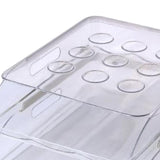 Maxbell egg Box Stackable Slide Design Automatic Rolling for Refrigerator 2Layer