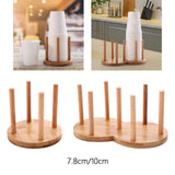 Maxbell Cup Dispenser Storage Organizer Stable Portable for Party Household Counter 1 Slot 7.8cm