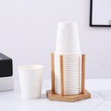 Maxbell Cup Dispenser Storage Organizer Stable Portable for Party Household Counter 1 Slot 7.8cm