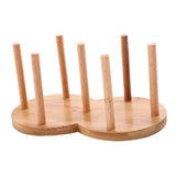 Maxbell Cup Dispenser Storage Organizer Stable Portable for Party Household Counter 2 Slots 7.8cm