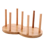 Maxbell Cup Dispenser Storage Organizer Stable Portable for Party Household Counter 2 Slots 10cm