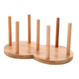 Maxbell Cup Dispenser Storage Organizer Stable Portable for Party Household Counter 2 Slots 10cm