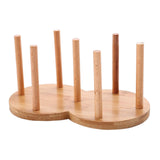 Maxbell Cup Dispenser Storage Organizer Stable Portable for Party Household Counter 2 Slots 10cm