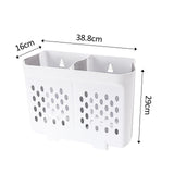 Maxbell Portable Folding Dirty Clothes Hamper Container Wall Mounted Convenient