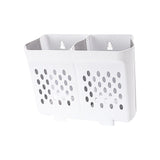 Maxbell Portable Folding Dirty Clothes Hamper Container Wall Mounted Convenient