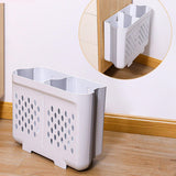 Maxbell Portable Folding Dirty Clothes Hamper Container Wall Mounted Convenient