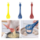 Maxbell Manual Egg Beater Whisk Salad Stirrer Versatile for Mixing Stirring Baking Yellow