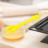 Maxbell Manual Egg Beater Whisk Salad Stirrer Versatile for Mixing Stirring Baking Yellow